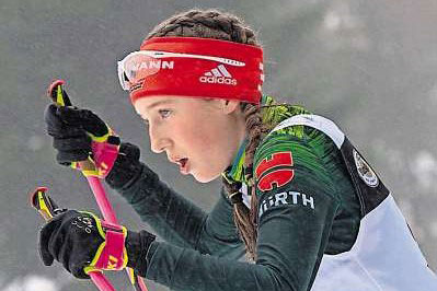 Deutsche Jugendmeisterschaft Oberhof 2019: Maria Gerboth (Foto: Gerhard König)