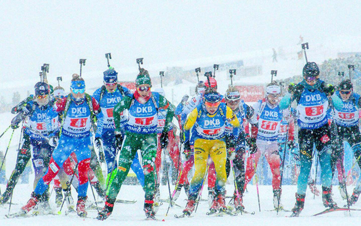 Biathlon Weltcup Oberhof 2020: Frauen Massenstart (Quelle: www.oberhof.de)