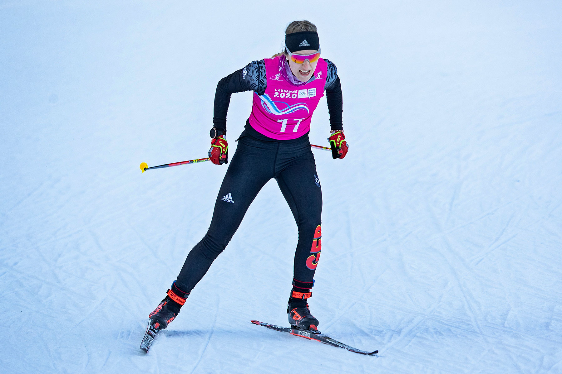 Olympische Jugendspiele Lausanne 2020: Skilanglauf: Lara Dellit (Foto: Olympic Information Service)