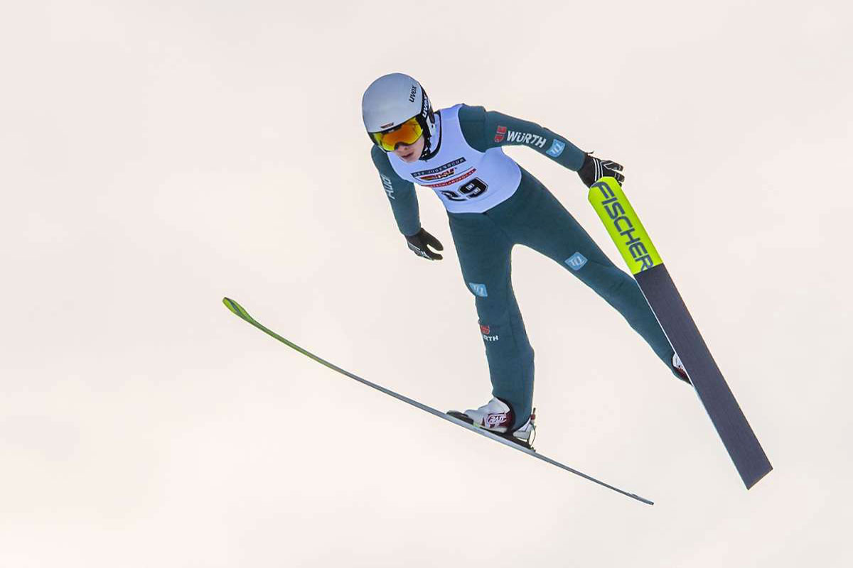 Deutschlandpokal Nordische Kombination Oberhof 2021: Richard Stenzel (SC Motor Zella-Mehlis) (Foto: Gerhard König)